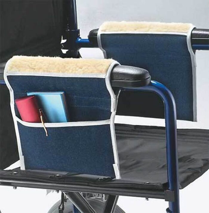 Fleece Armrests with Pouch
