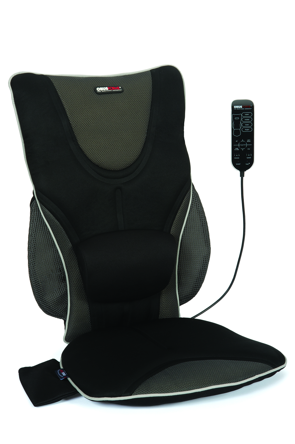 Backrest Support Driver’s Seat Cushion with Heat and Massage
