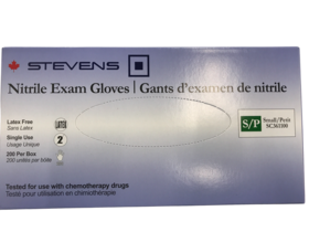 Stevens Nitrile Exam Gloves- 200/box
