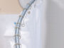 AquaSense Curved Shower Rod